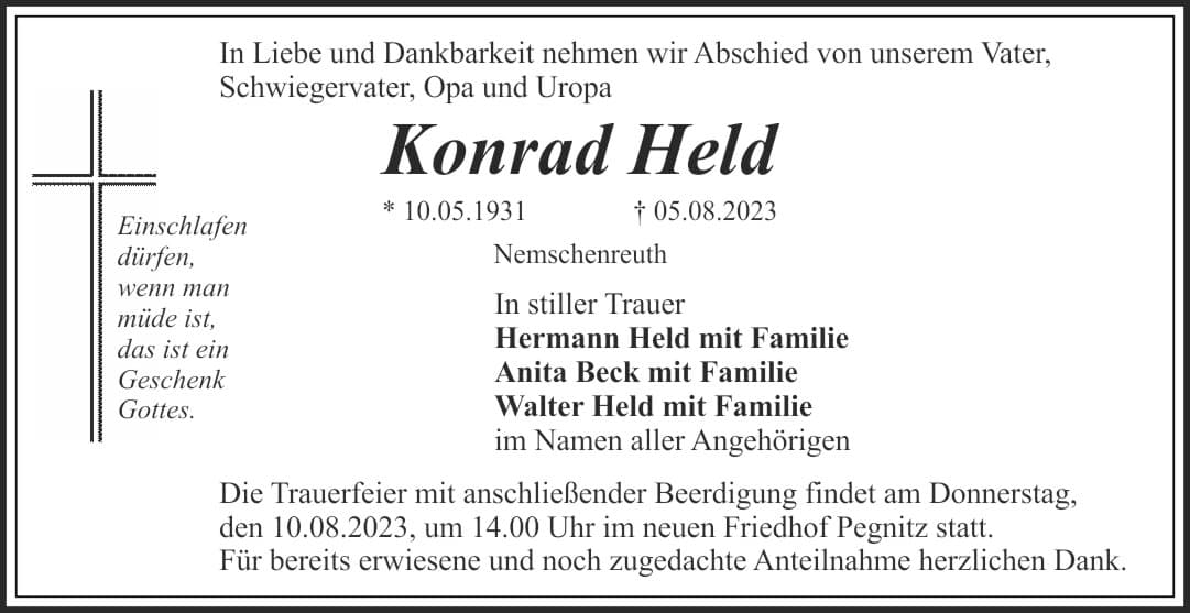 Herr Konrad Held