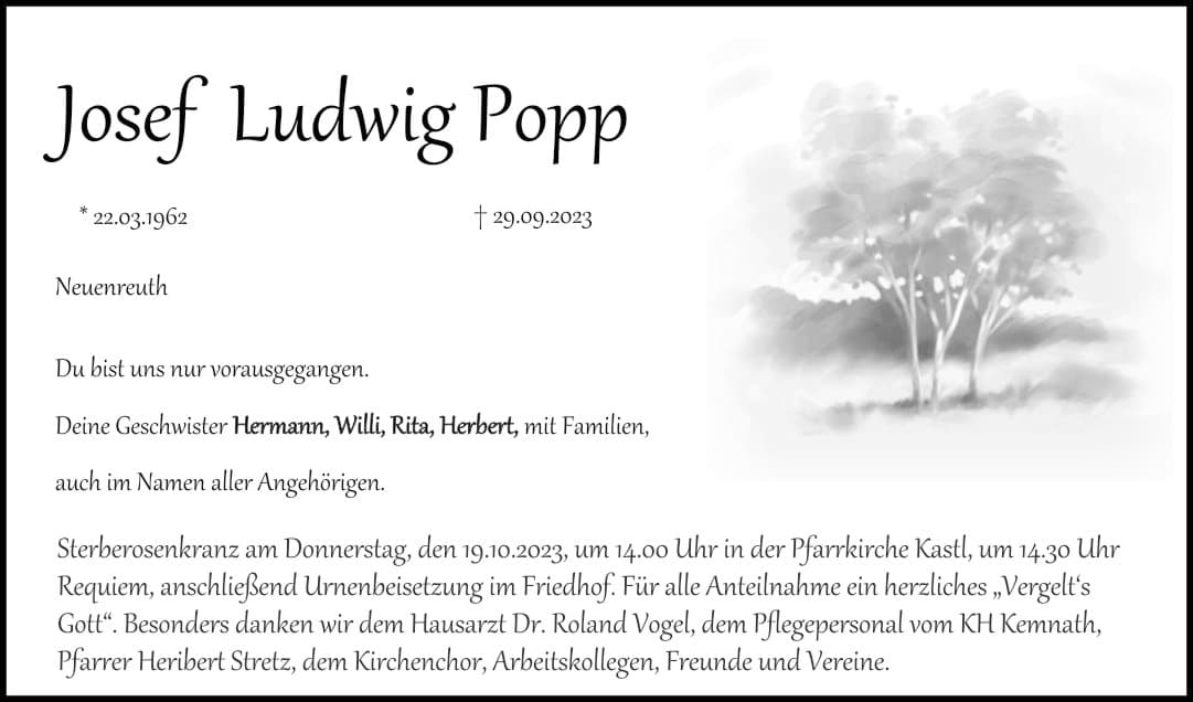 Herr Josef Popp