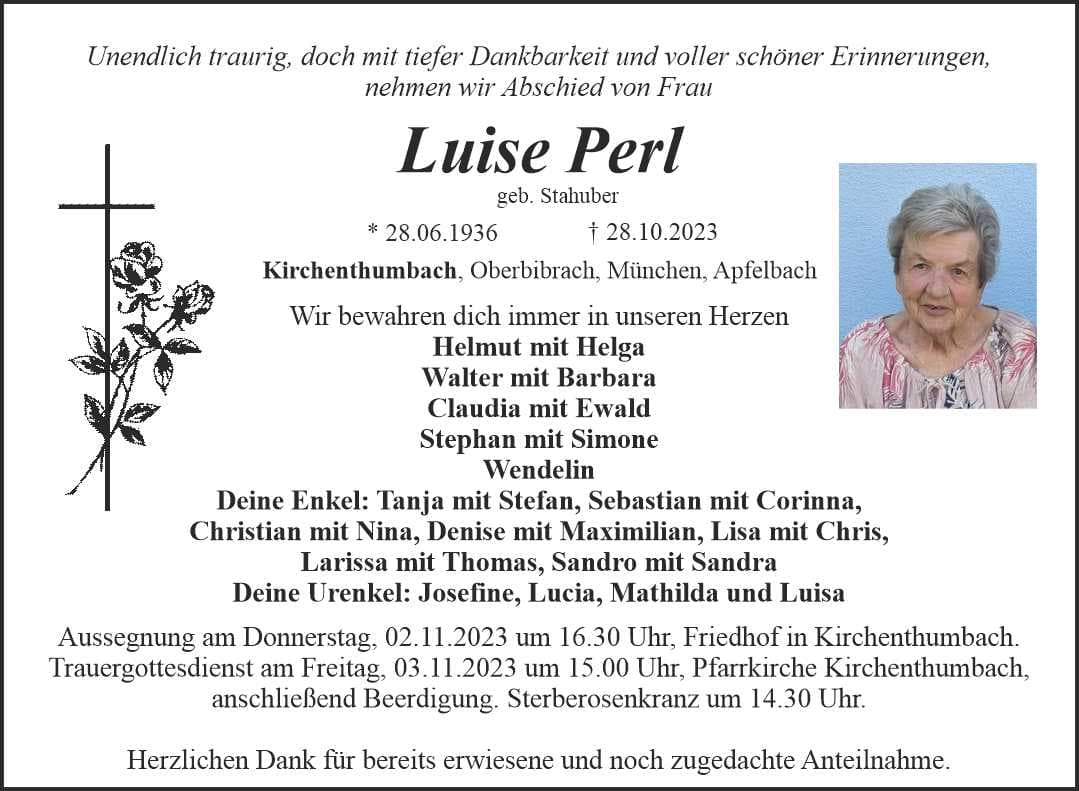 Frau Luise Perl