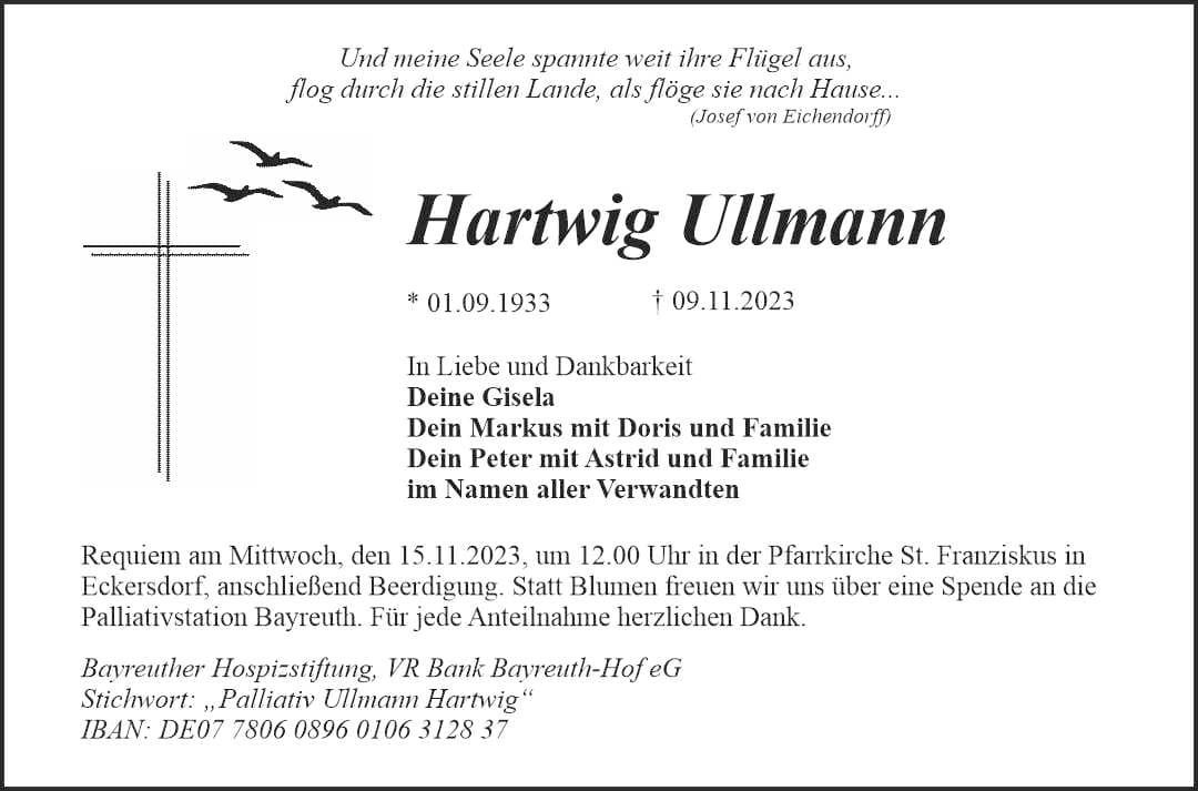 Herr Hartwig Ullmann