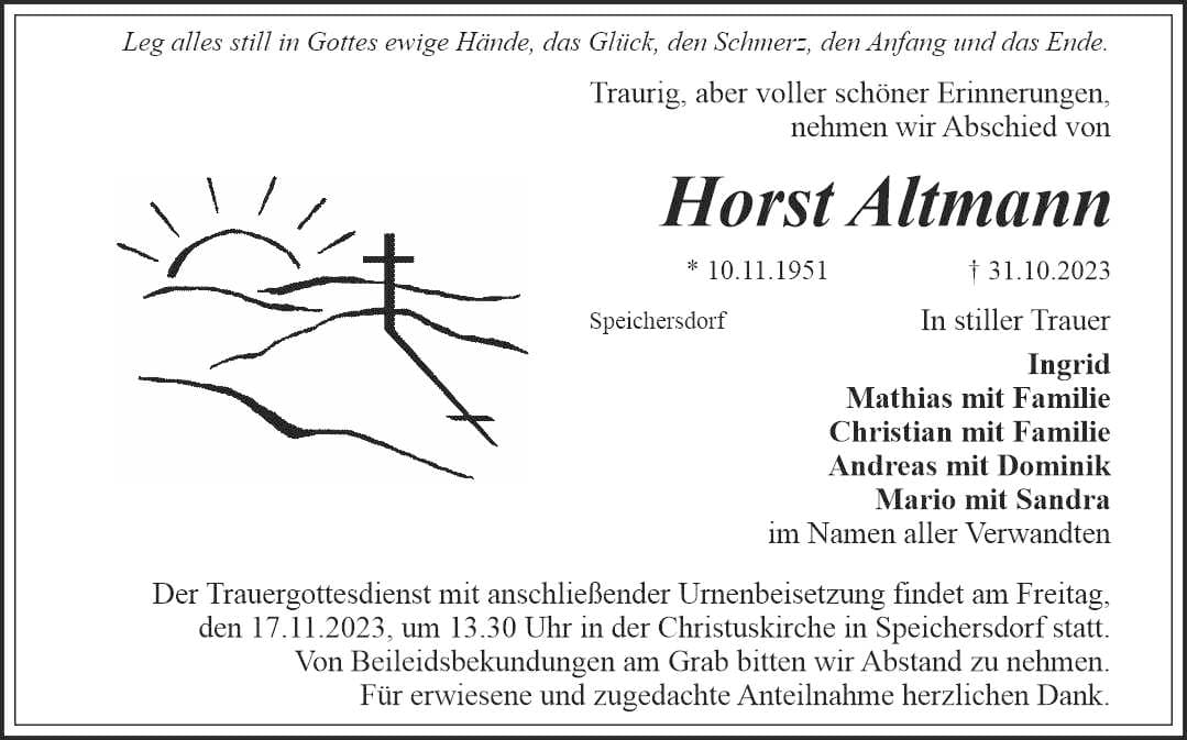 Herr Horst Altmann