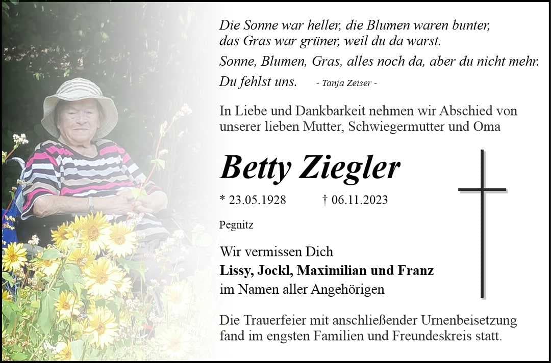 Frau Ziegler Betty