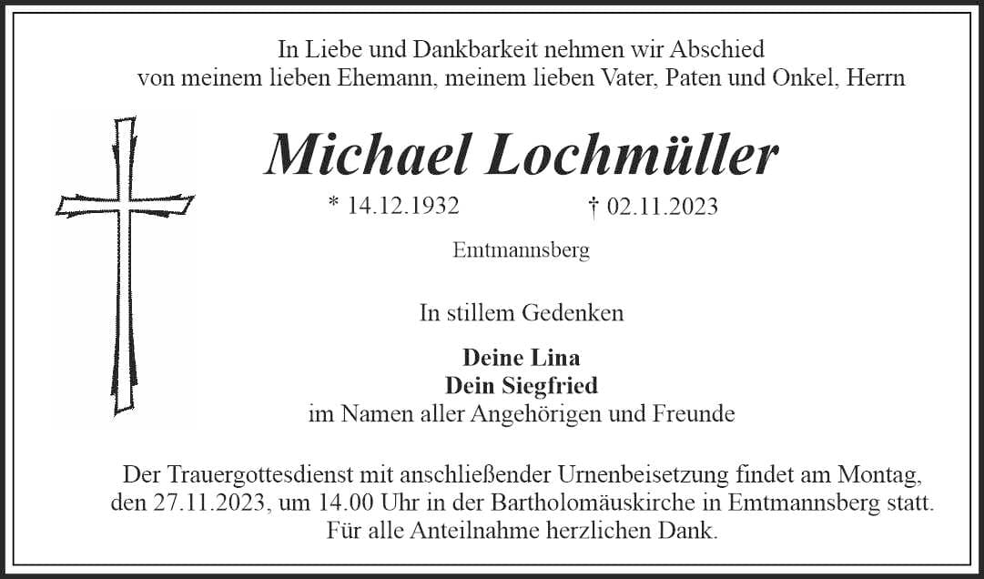 Herr Michael Lochmüller