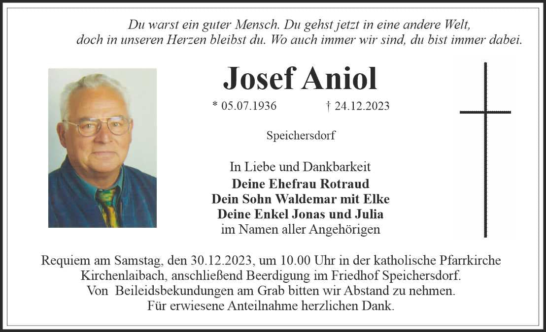 Herr Josef Aniol