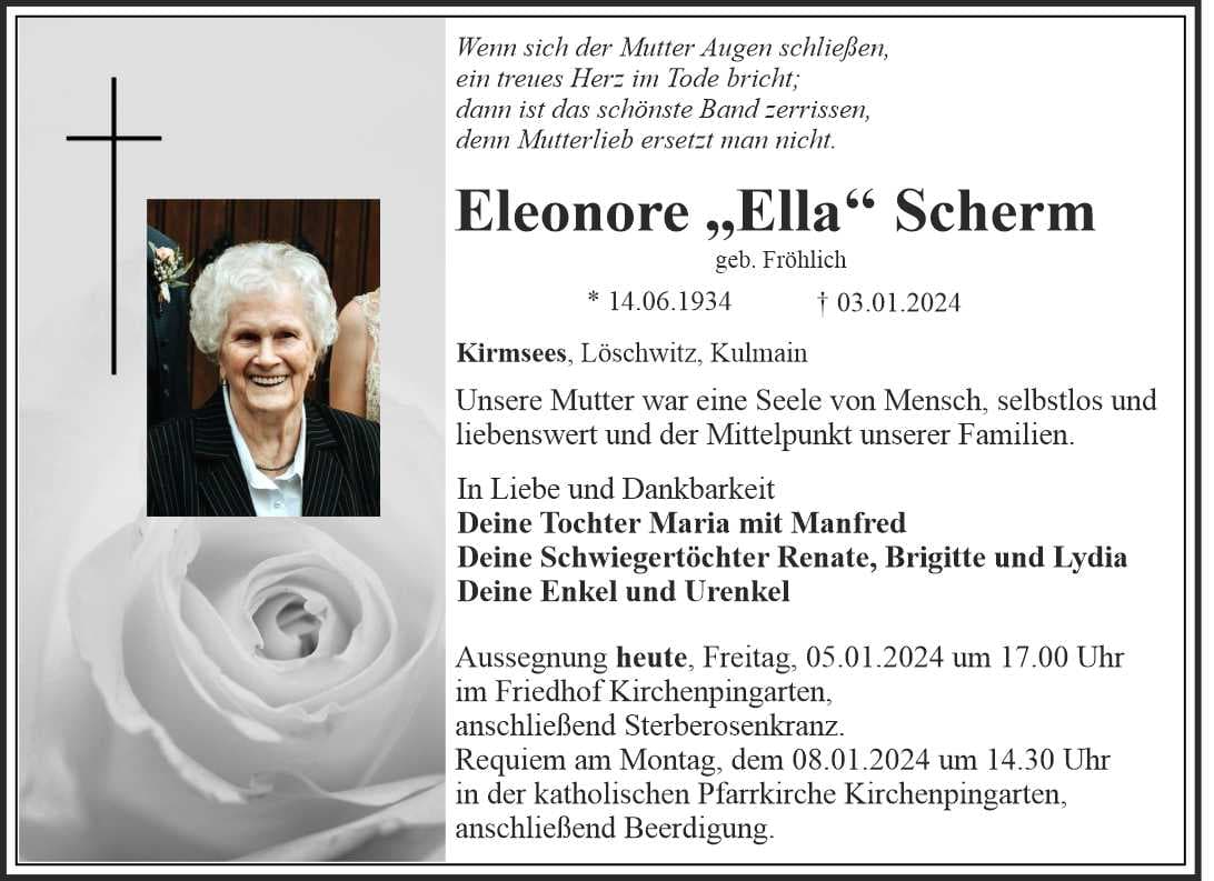 Frau Eleonore Scherm