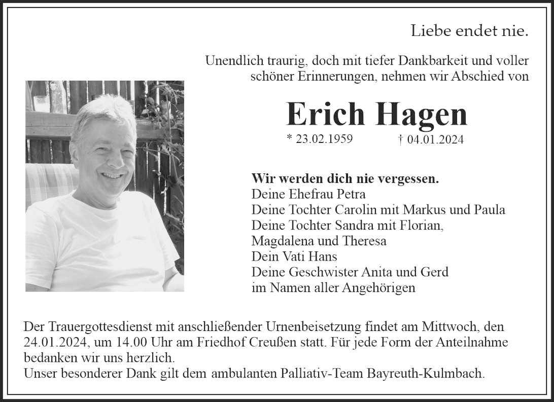 Herr Erich Hagen