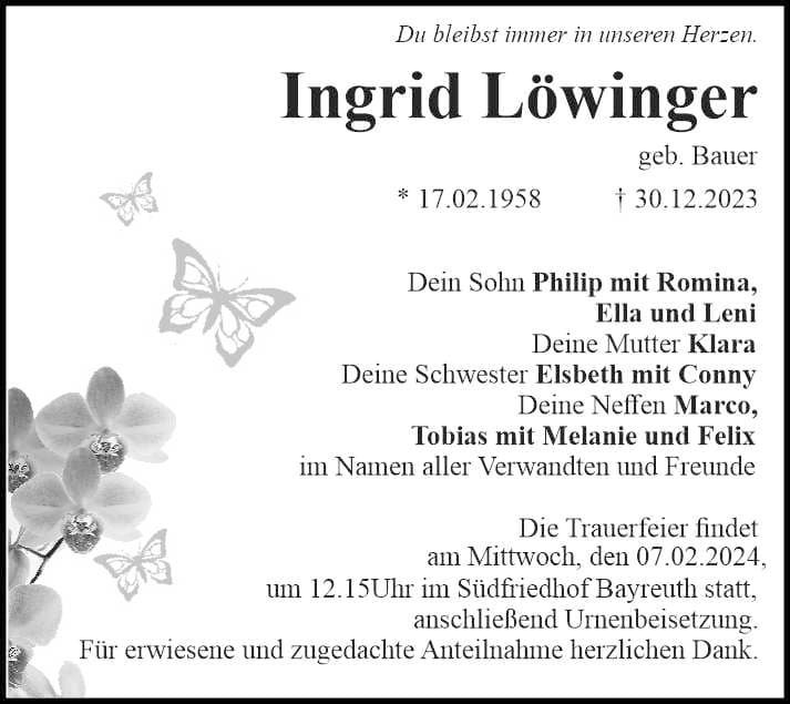 Frau Ingrid Löwinger