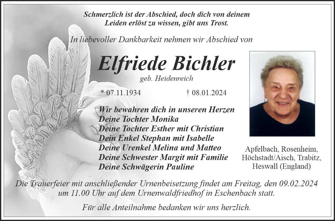 Frau Elfriede Bichler