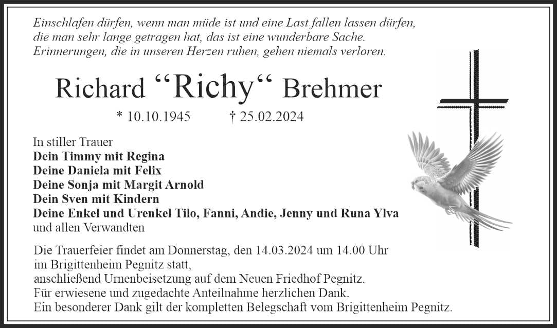 Herr Richard Brehmer