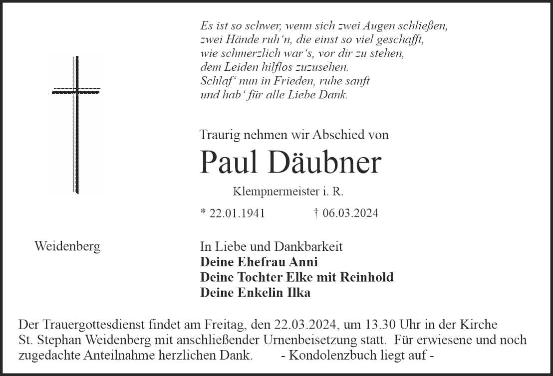 Herr Paul Däubner