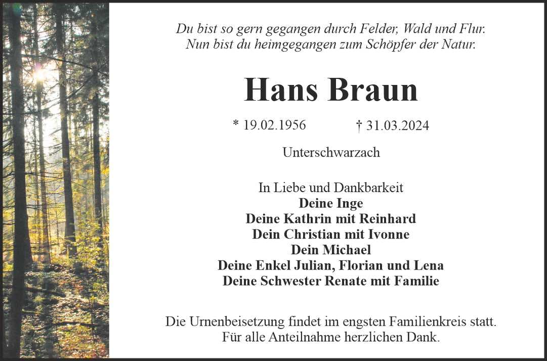 Herr Hans Braun