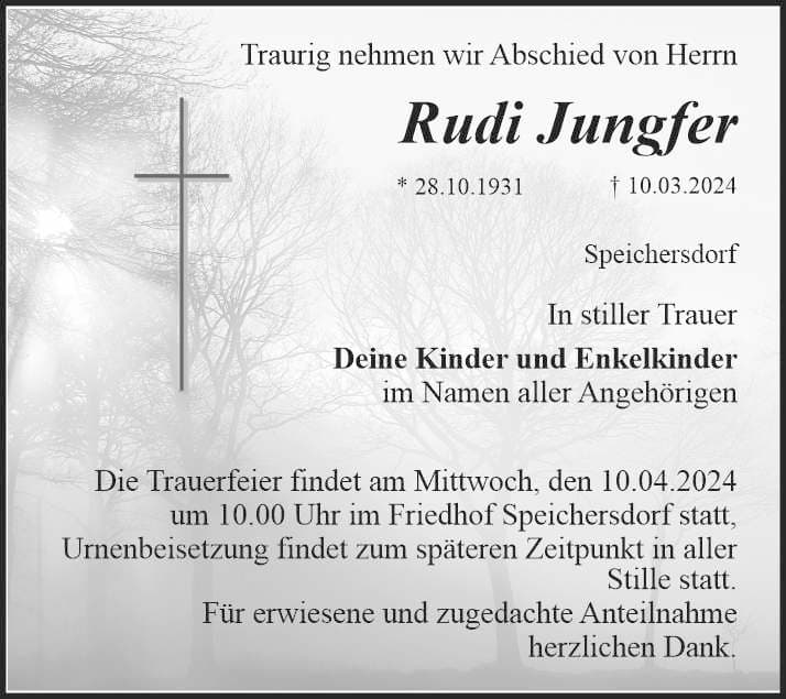 Herr Rudi Jungfer