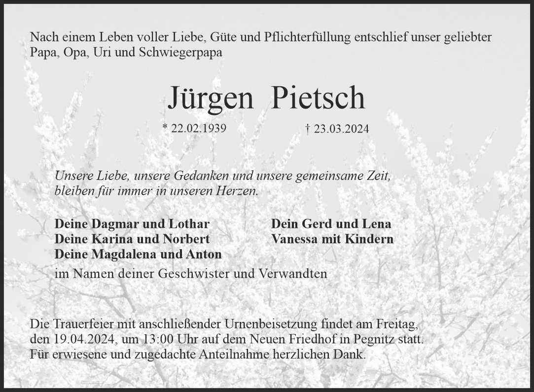 Herr Jürgen Pietsch