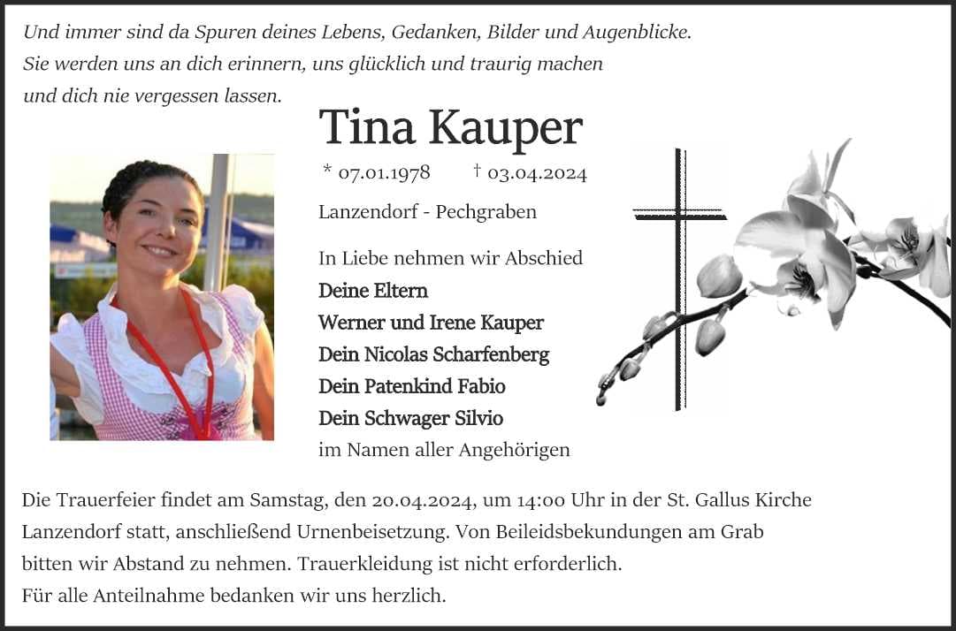 Frau Tina Kauper