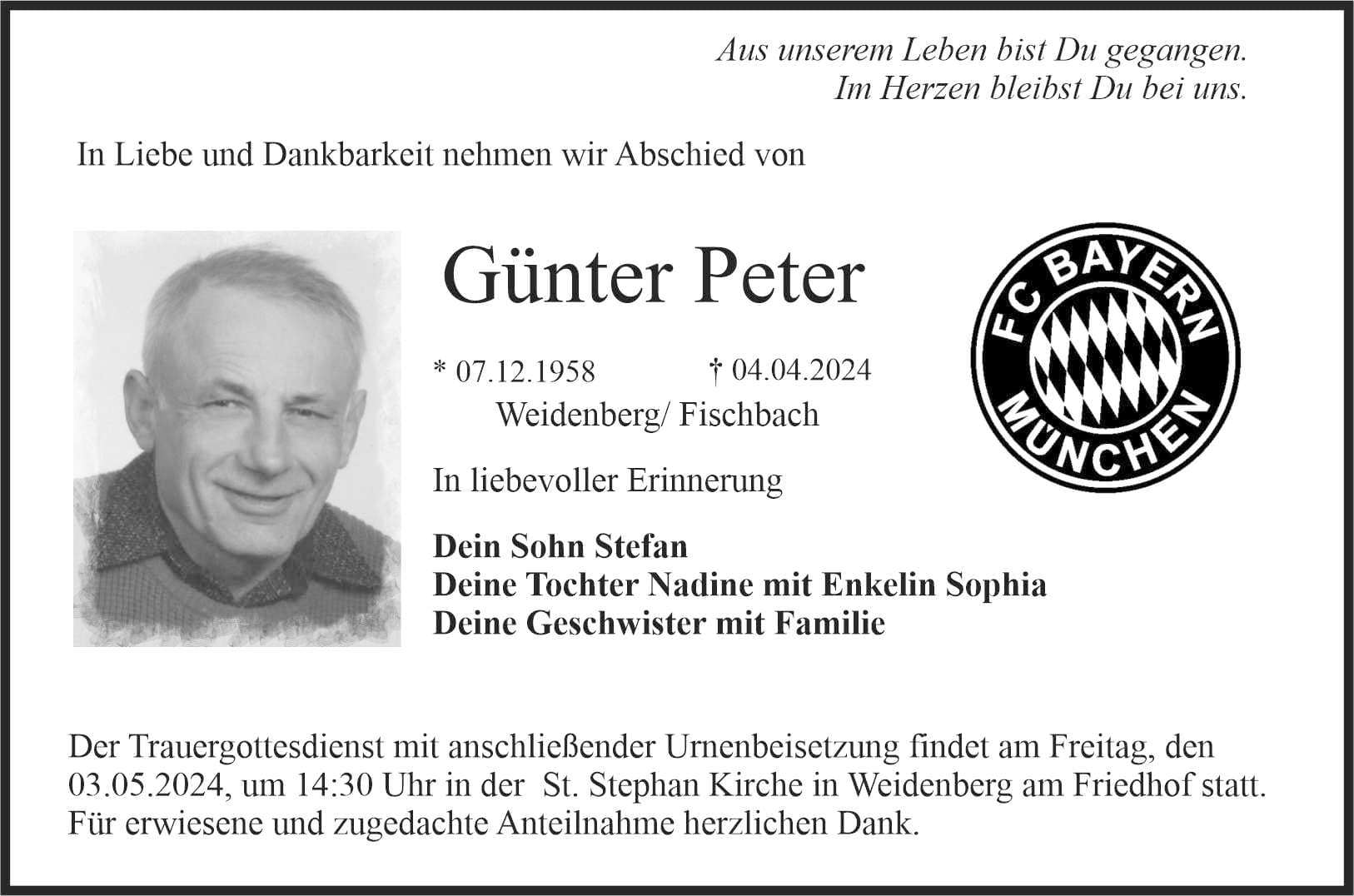 Herr Günter Peter