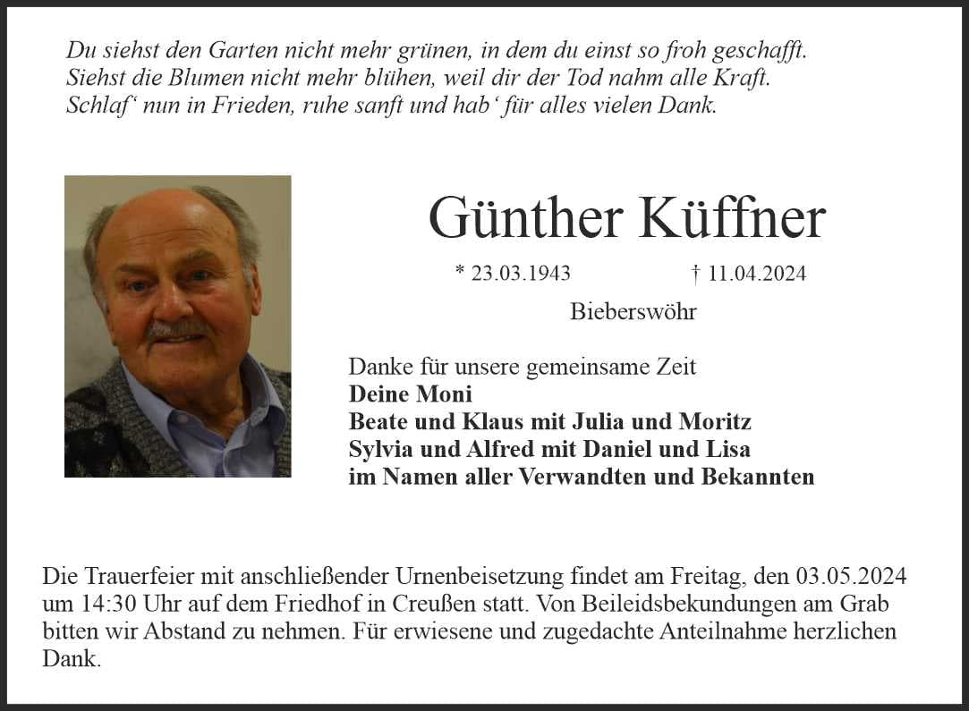Herr Günther Küffner