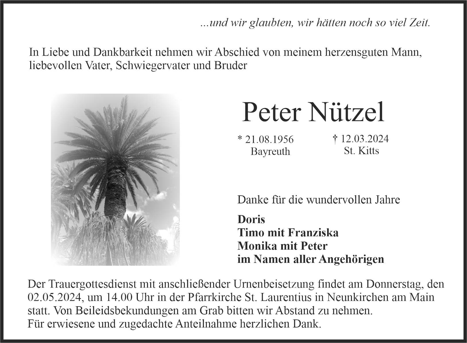 Herr Peter Nützel