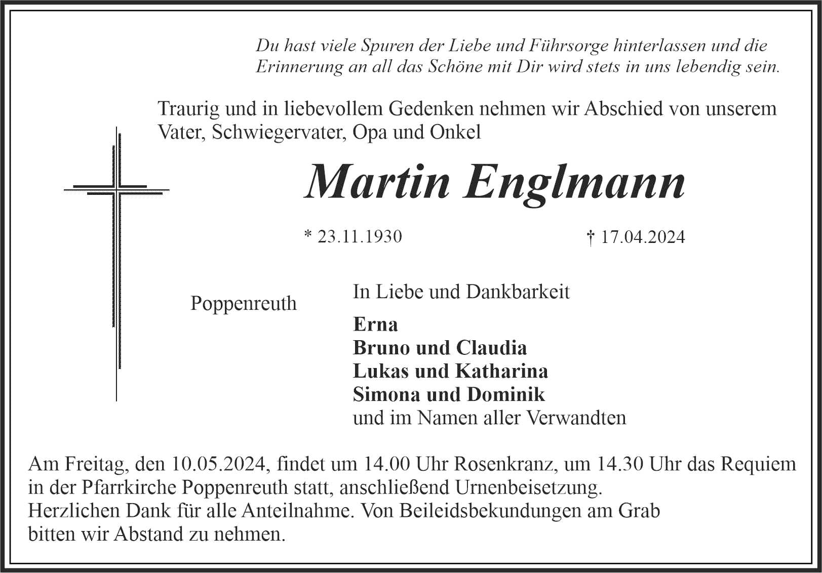 Herr Martin Englmann