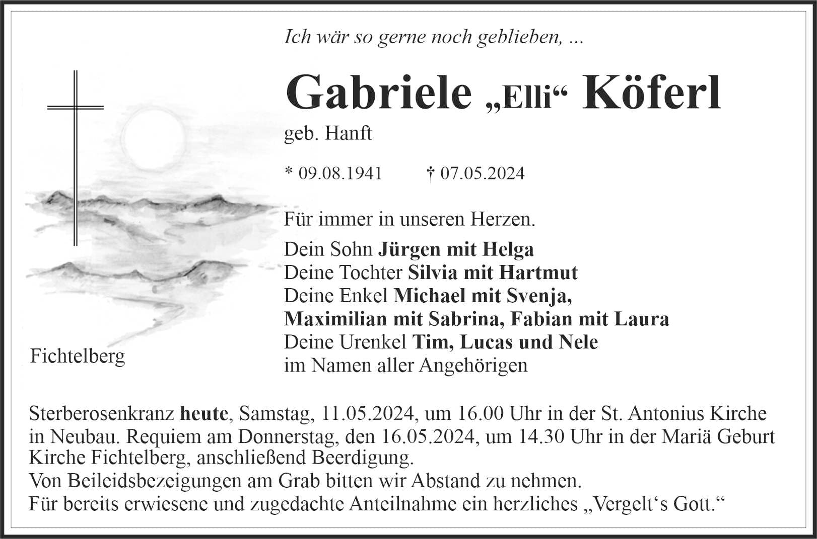 Frau Gabriele Köferl