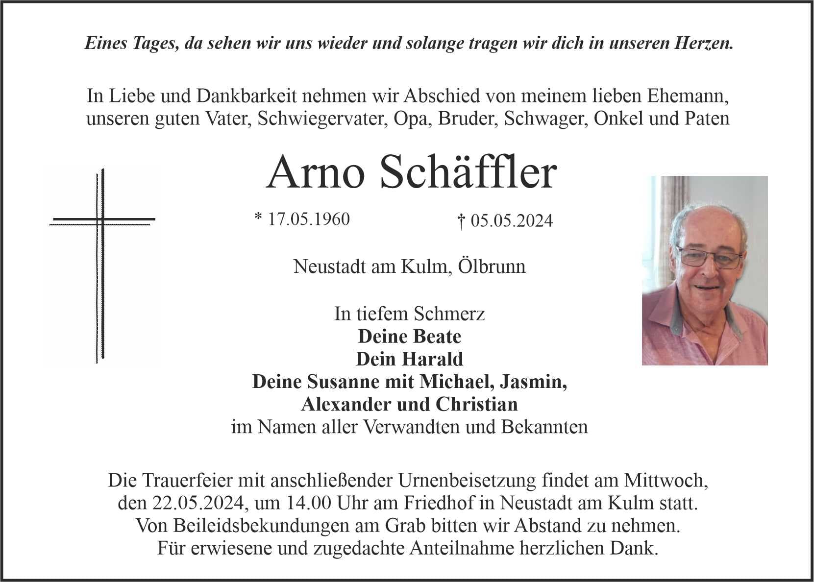Herr Arno Schäffler