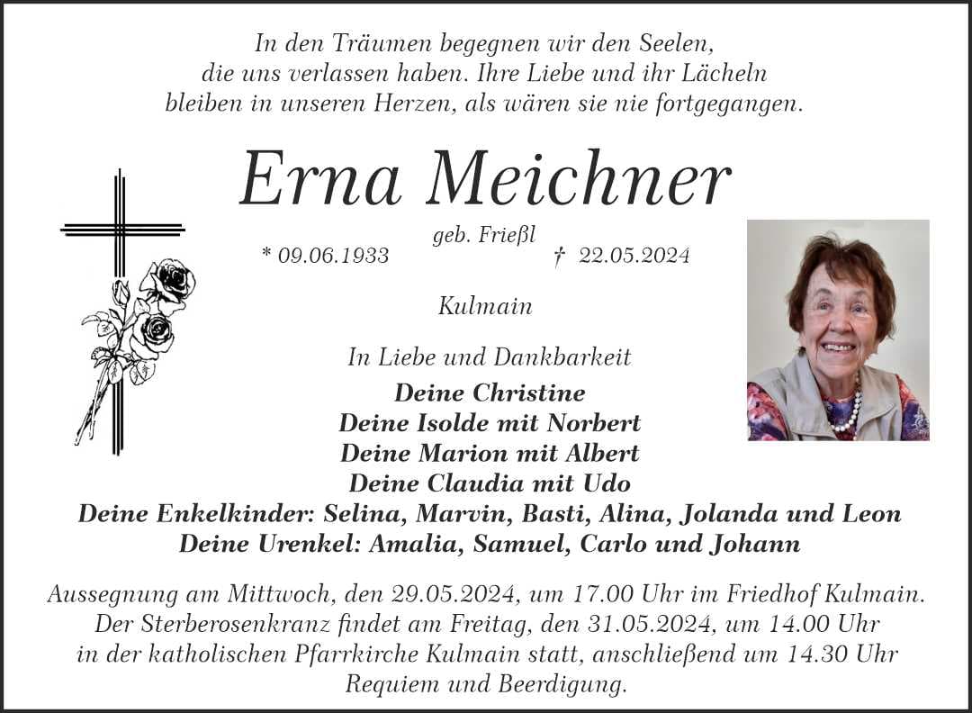 Frau Erna Meichner
