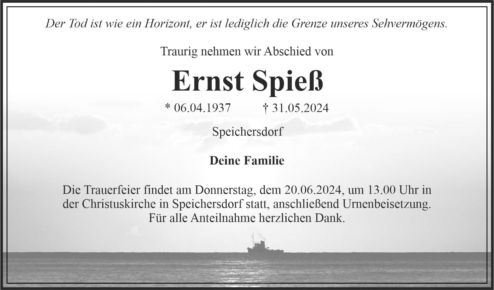Herr Ernst Spieß