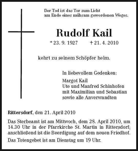 Herr Rudolf Kail