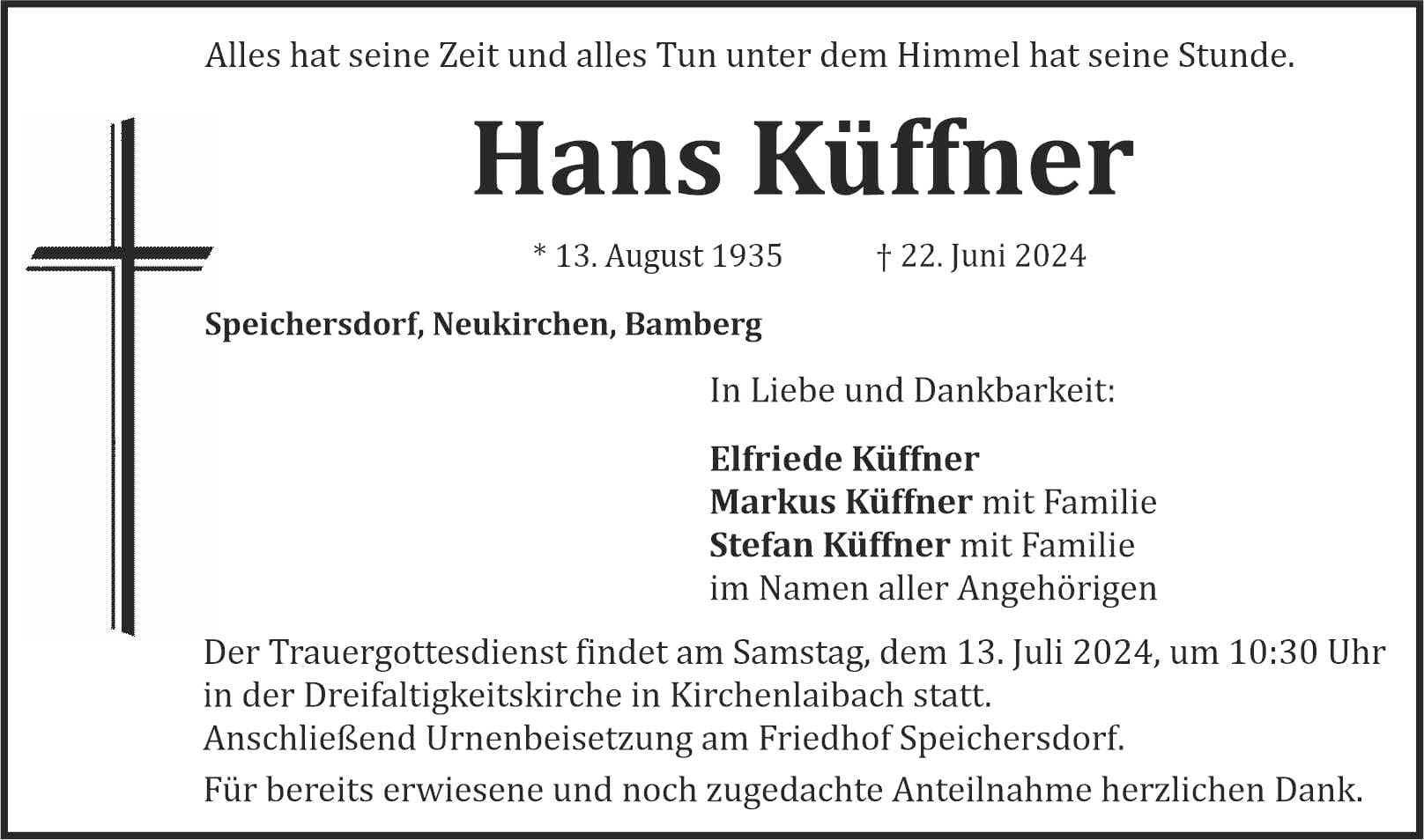 Herr Hans Küffner