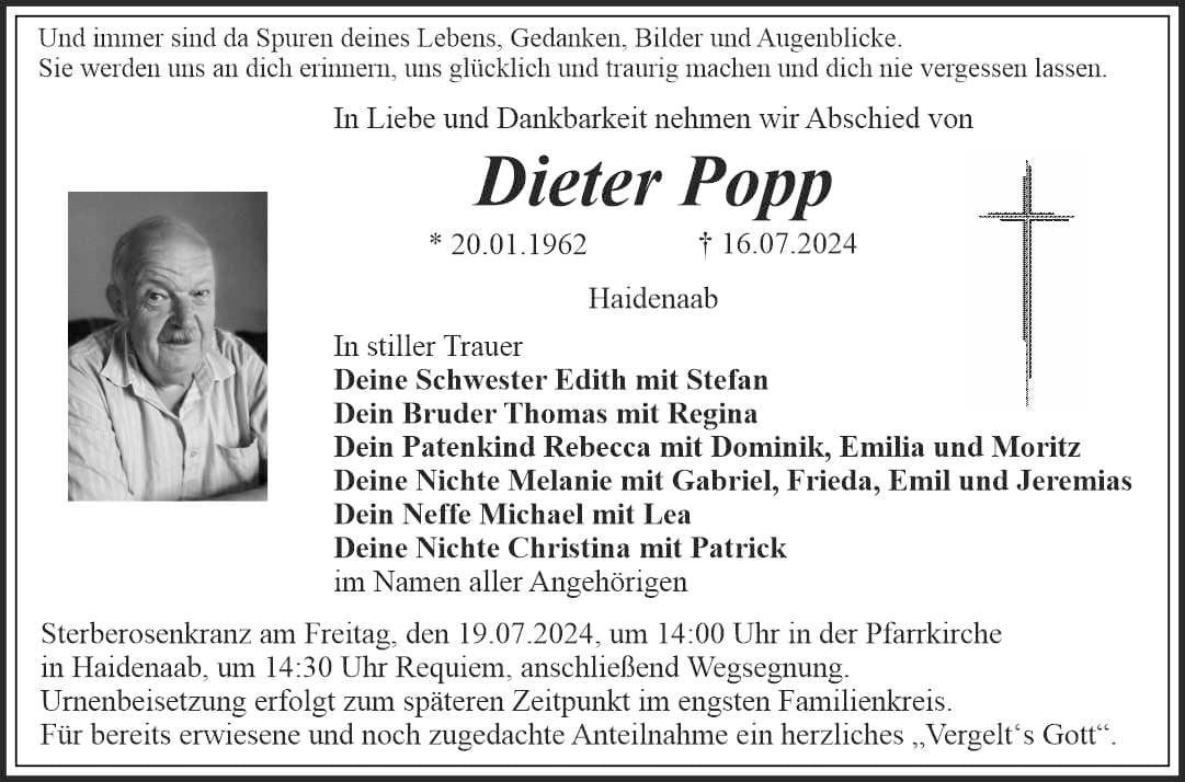 Herr Dieter Popp