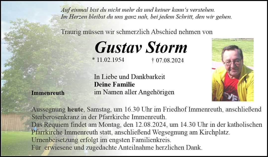 Herr Gustav Storm