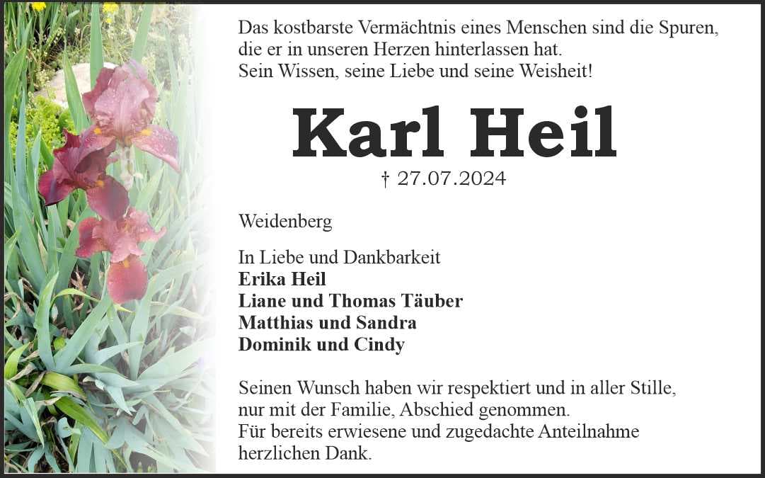 Herr Karl Heil