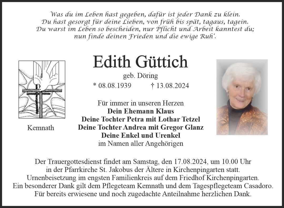 Frau Edith Güttich