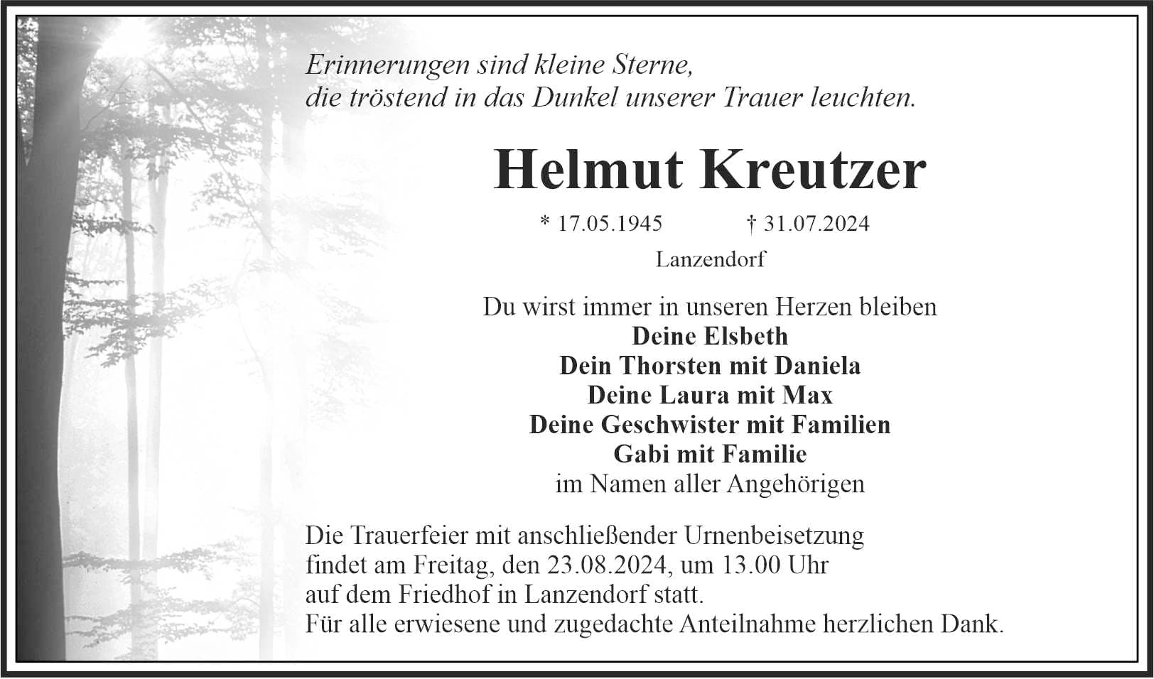 Herr Helmut Kreutzer