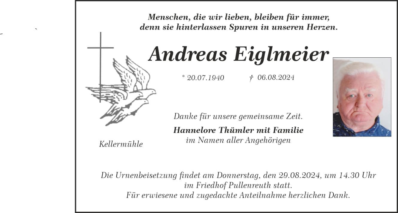 Herr Andreas Eiglmeier