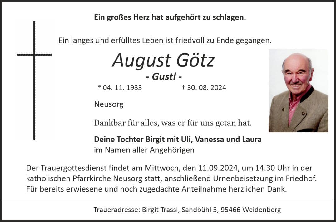 Herr August Götz