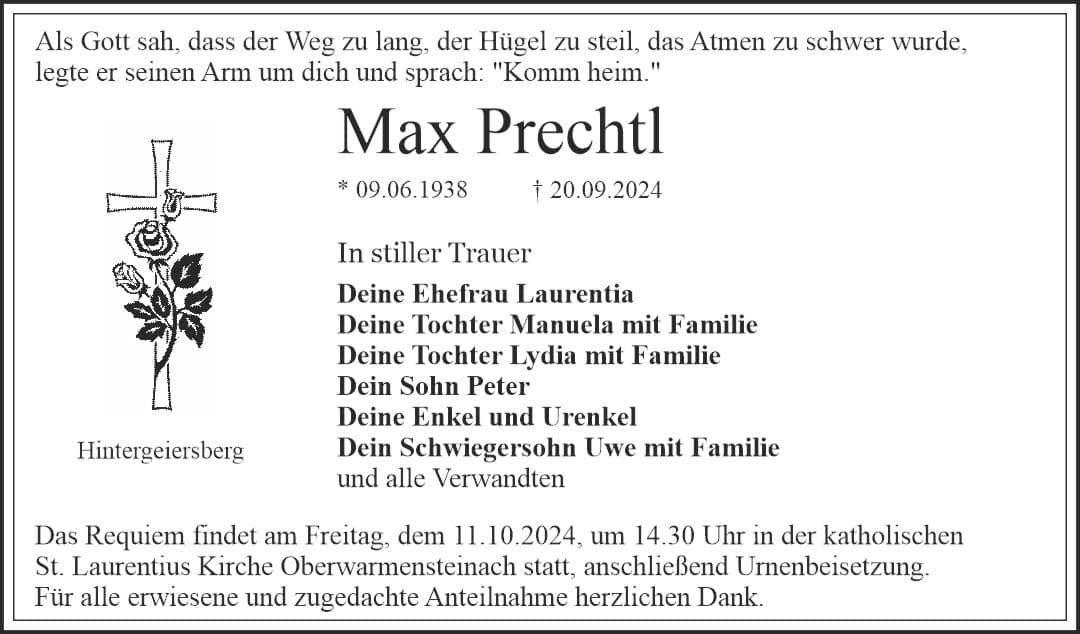 Herr Max Prechtl