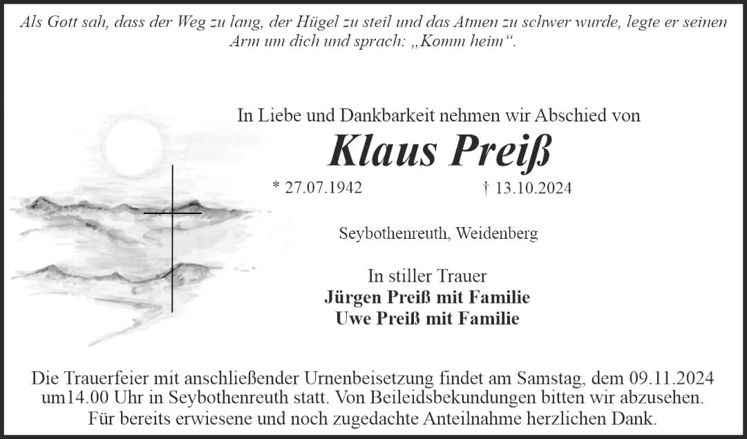 Herr Klaus Preiß
