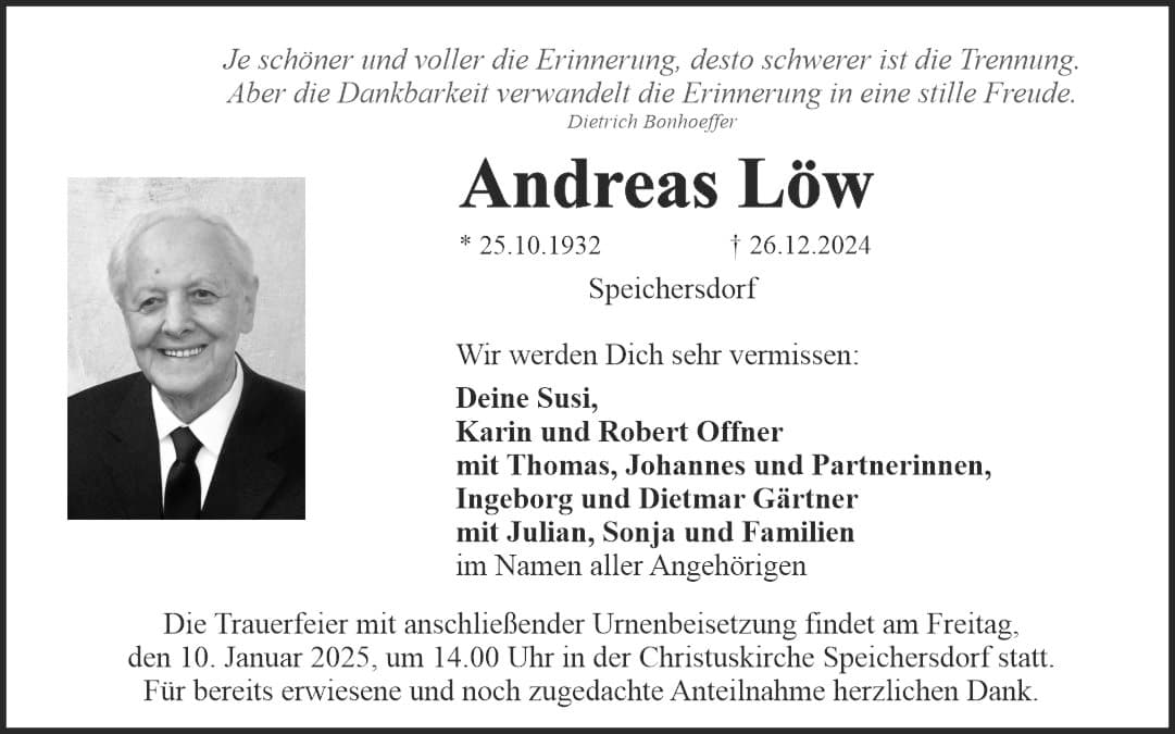 Herr Andreas Löw